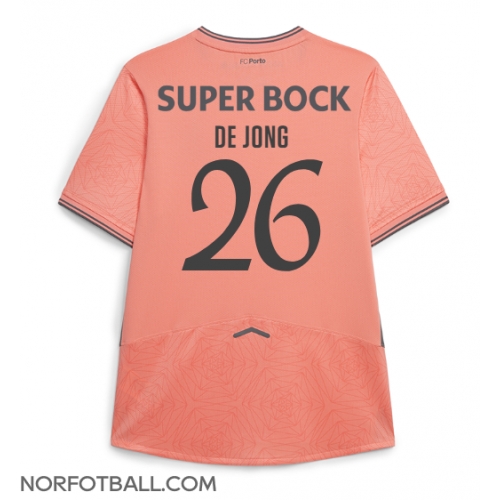 Billige Fotballdrakt Porto Luuk de Jong #26 Replika Bortedrakt 2025-26 Kortermet Billige Fotballdrakt Porto Luuk de Jong #26 Replika Bortedrakt 2025-26 Kortermet